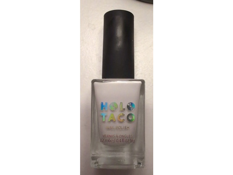 Holo Taco Nail Polish, Not Milky White, 0.4 fl oz/12 mL