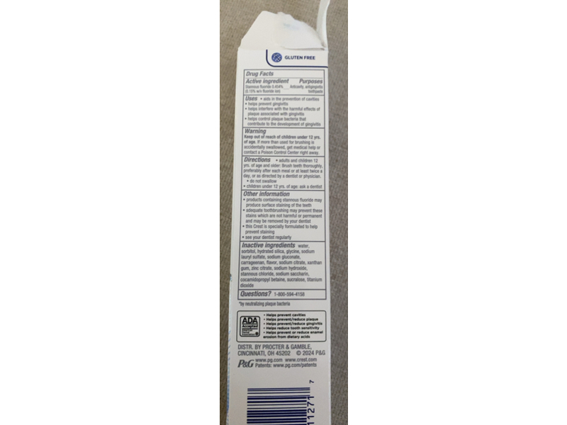 Crest Pro-Health Gum Detoxify & Restore Toothpaste, 4.6 oz/130 g