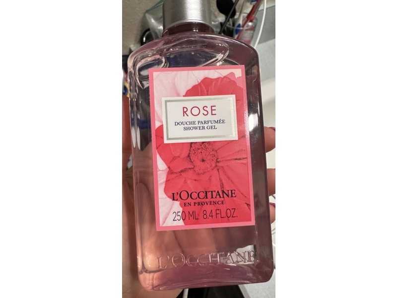 L'Occitane En Provence Shower Gel, Rose, 8.4 fl oz/250 mL