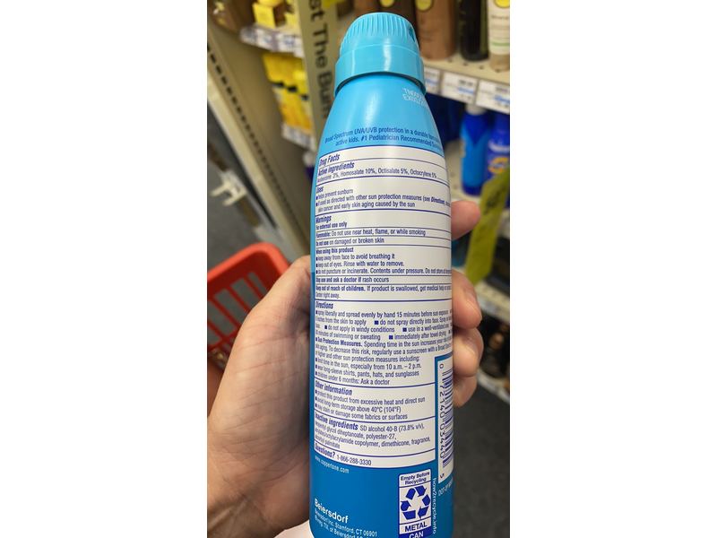 Coppertone Kids Sunscreen Spray, SPF 50, 5.5 oz/156 g