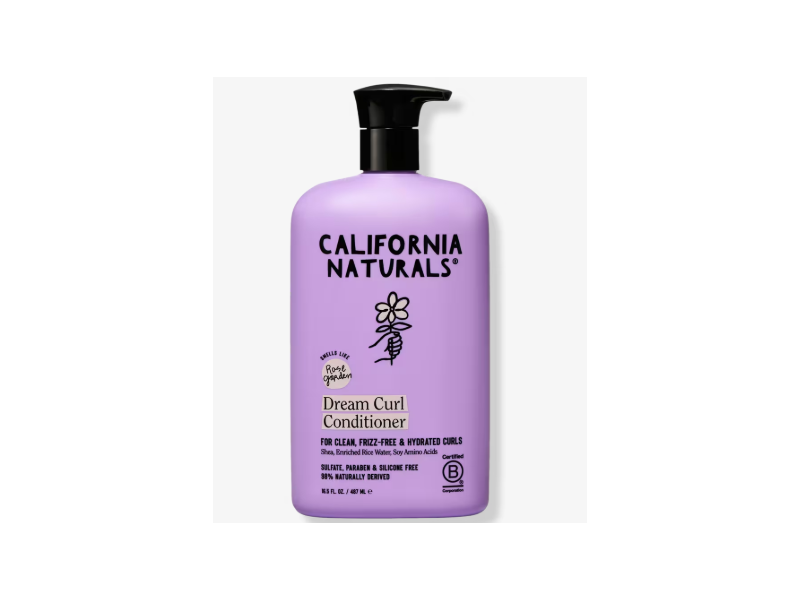 California Naturals Dream Curl Conditioner, Rose Garden, 16.5 fl oz/487 mL