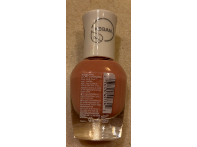 Sally Hansen Good kind Pure Lasting Color, Pink Cardamon, 0.33 fl oz/10 mL