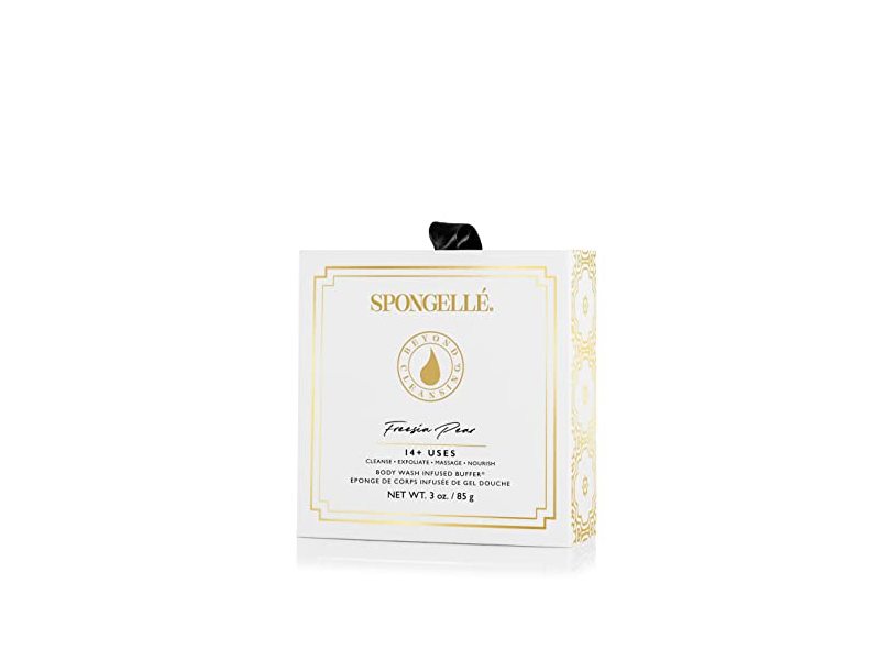 Spongelle Body Buffer, Freesia Pear, 3 oz/85 g