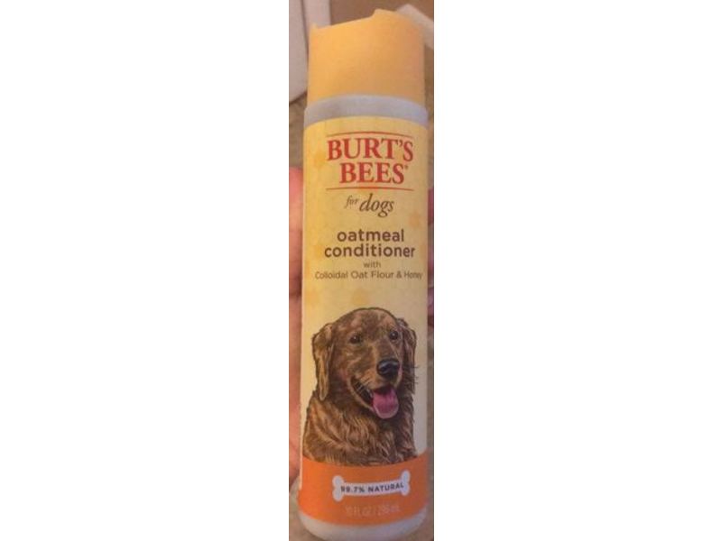 Burt's Bees Dogs Oatmeal Conditioner, Colloidal Oat Flour & Honey, 10 fl oz/296 mL