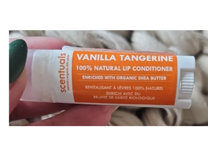 Scentuals Lip Conditioner, Vanilla Tangerine, 0.39 oz/5 g