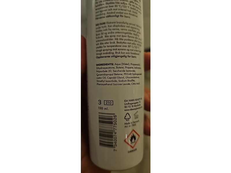 Ida Warg Self-Tanning Mousse, 150 mL