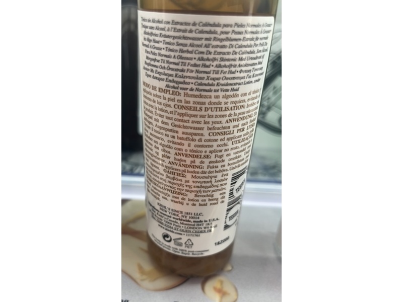 Kiehl's Since 1851 Calendula Herbal-Extract Toner, 8.4 fl oz/250 mL