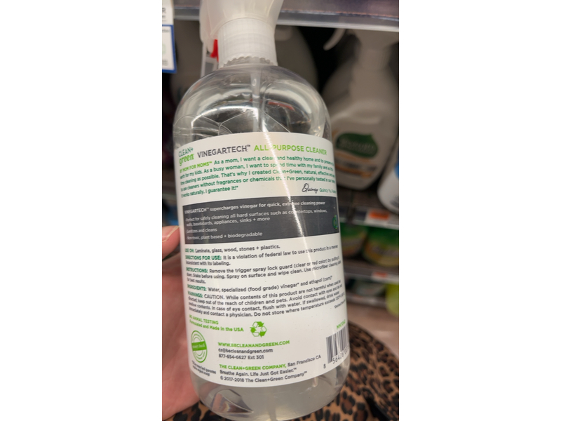 Premium Spray Cleaner for House Cleaning Supplies 24 Fl Oz, 1 Pack