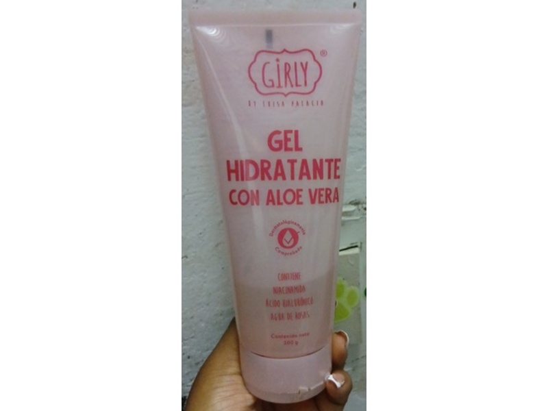 Girly Gel Hydrante, Aloe Vera, Niacinamide, Hyaluronic Acid, Rose Water, 200 g