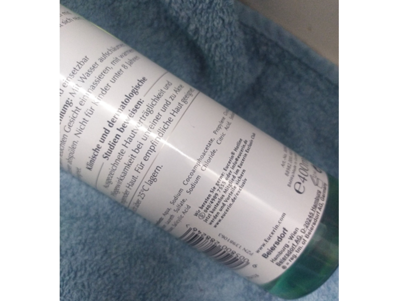 Eucerin Dermo Pure Cleansing Gel, 400 ml