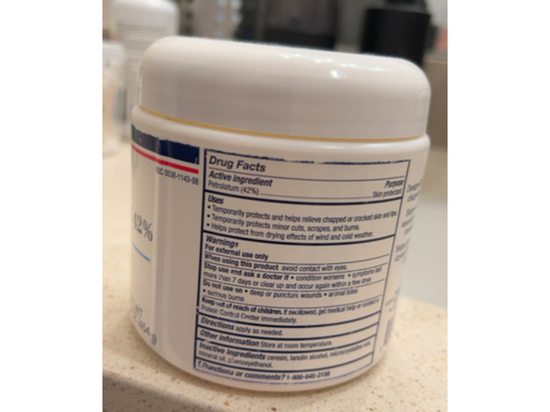 Rugby Petrolatum 42% Hydrating Ointment, 16 oz/454 g