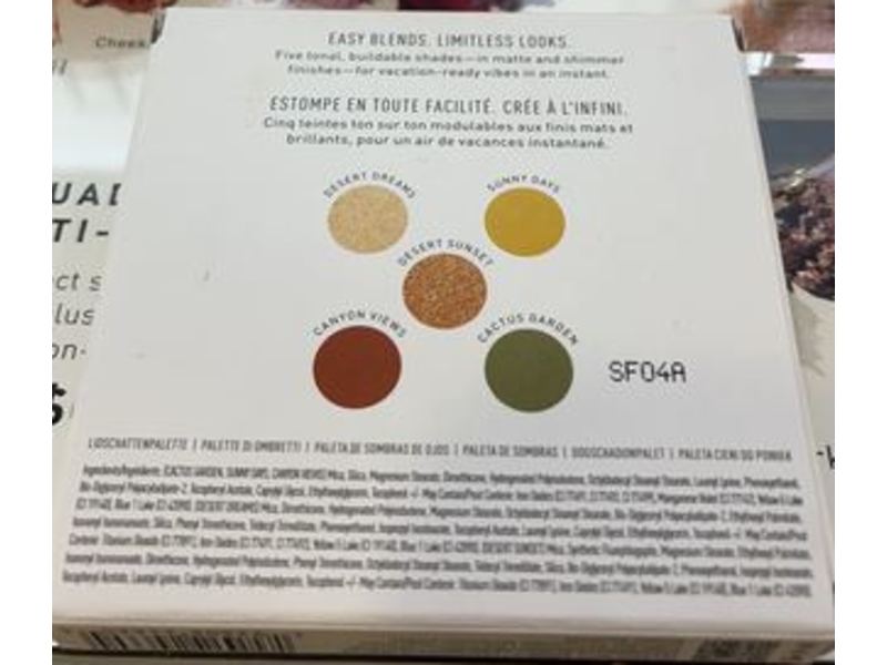 Morphe 2 Eyeshadow Palette, Palm Spring, 0.179 oz/5.1 g