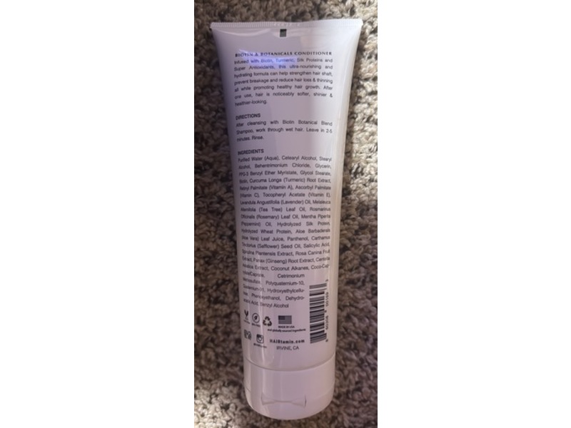 Hairtamin Biotin Conditioner, 7 fl oz/207 mL