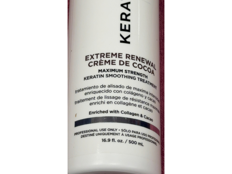 Keratherapy Keratin Treatment Extreme Renewal Creme De Cocoa, 17 oz/500 mL