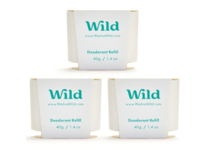 Wild Deodorant Refill , Fresh Cotton & Sea Salt, 1.4 oz/40 g, Pack Of 3 - Image 2