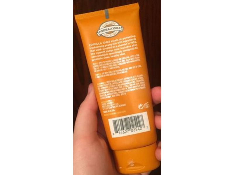 Formula 10.0.6 Deep Down Detox Ultra - Cleansing Mud Mask, Orange + Bergamot, 3.4 fl oz/100 mL