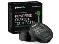 Primal Life Powdered Charcoal Toothpaste, Whitening Spearmint, 1 oz/28 g - Image 2