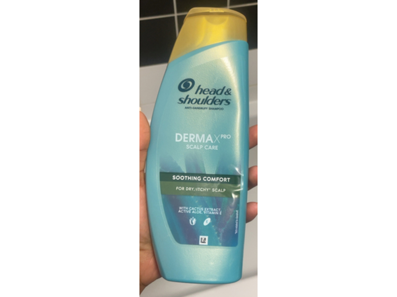 Head & Shoulders Dermaxpro Soothing Comfort Anti - Dandruff Shampoo, Cactus Extract, Active Aloe & Vitamin E, 500 mL