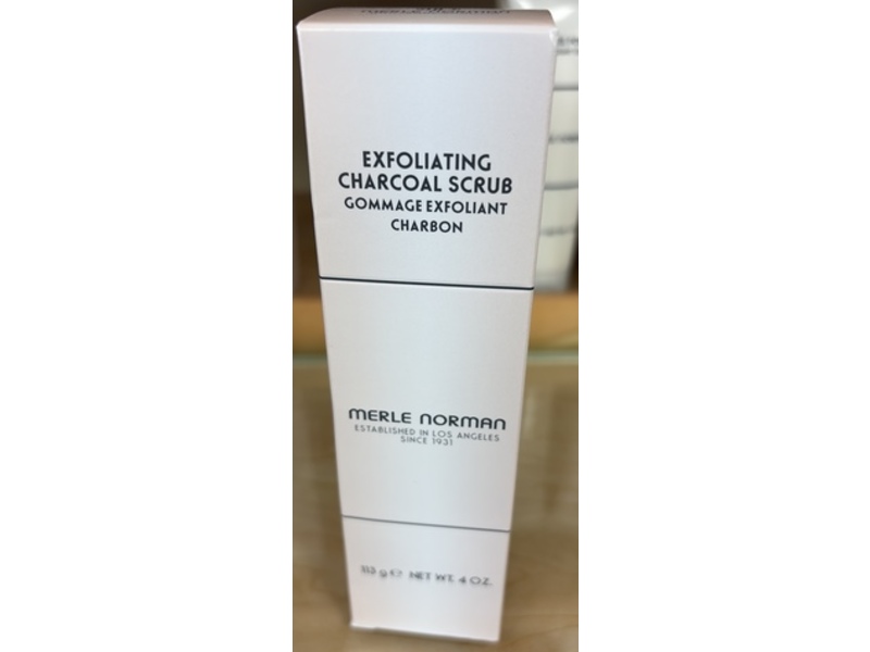 Merle Norman Exfoliating Charcoal Scrub, 4 oz/113 g