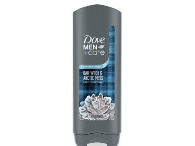 Dove Men + Care Body + Face Wash, Oak Wood & Arctic Moss, 18 oz/532 mL