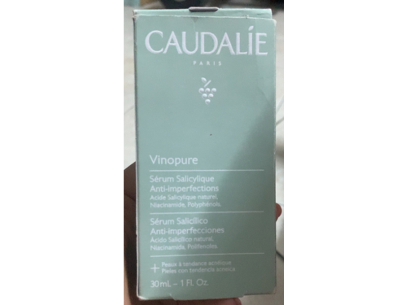 Caudalie Vinopure Salicylic Serum, 1 fl oz/30 mL