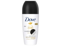 Dove Advanced Care Invisible Dry Roll-On Antiperspirant, White Freesia Scent, 50 mL - Image 2