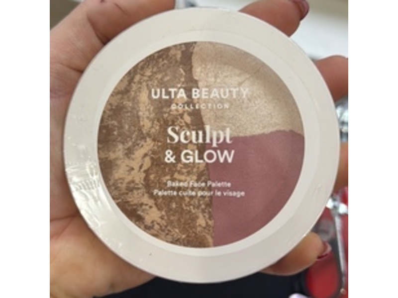 Ulta Beauty Collection Sculpt & Glow Baked Face Palette, Santorini Sun, 0.5 oz/14 g