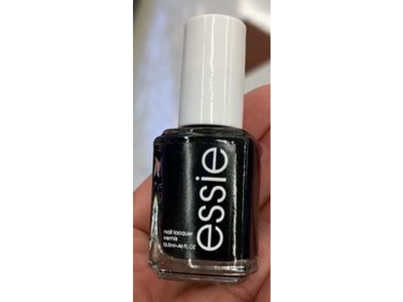 Essie Nail Lacquer, Licorice Black, 0.46 fl oz/13.5 mL