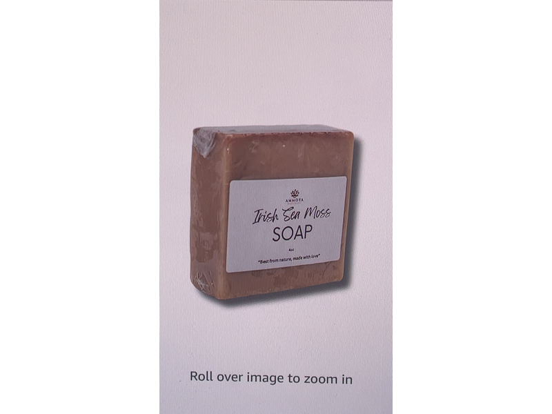 Ammoya Irish Sea Moss Soap, 4 oz