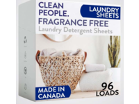 Clean People Laundry Detergent Sheets, 96 Loads, 48 Count - Image 2