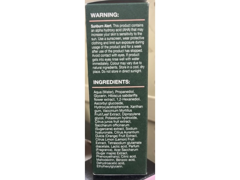 Botanics All Bright Glow Serum, Vitamin C, 0.84 fl oz/25 mL