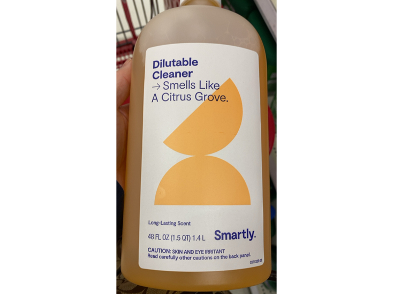 Smartly Dilutable Cleaner, Citrus Grove, 48 fl oz/1.4 L