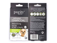Purity Plus Detoxifying Nose Pore Strips, Activated Charcoal, Pack Of 6 - thumbnail 1
