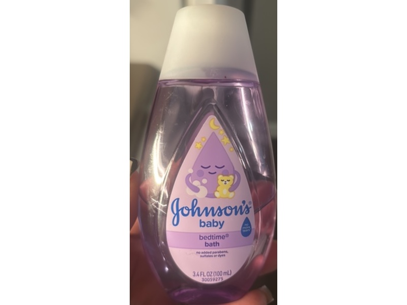 Johnson's Baby Bedtime Bath, 3.4 fl oz/100 mL