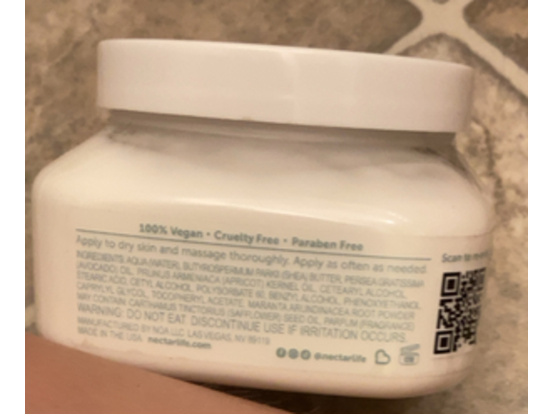 Nectar Life Body Butter, Cutomized
