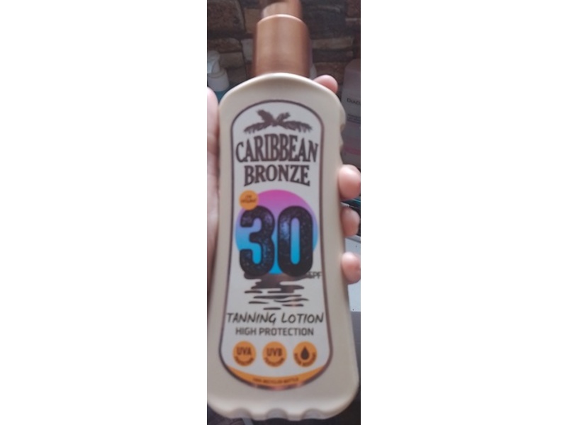 Caribbean Bronze Tanning Lotion, SPF 30, 200 mL