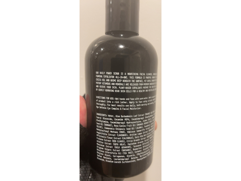 Rugged & Dapper Daily Power Scrub Facial Cleanser, 8 oz/277 g