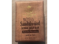 Sapone Artigianale Italiano Scrub Soap Bar, Sandalwood, 5.25 oz/150 g - thumbnail 2