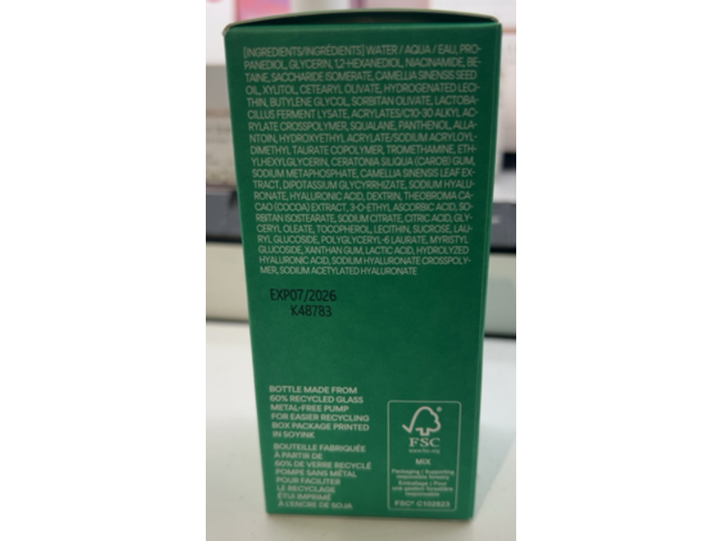 Innisfree Hyaluronic Face Serum, Green Tea Seed, 2.70 fl oz/80 mL