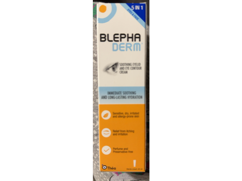 Blepha Derm Soothing Eye Lid And Eye Contour Cream, 40 mL