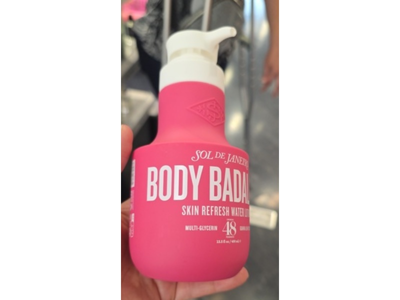 Sol de Janeiro Body Badalada Skin Refresh Water Lotion, Cheirosa 48 Fragrance, 13.5 fl oz/400 mL