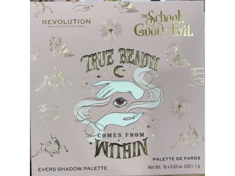 Revolution The School For Good & Evil Evers Shadow Palette, 0.03 oz/1 g