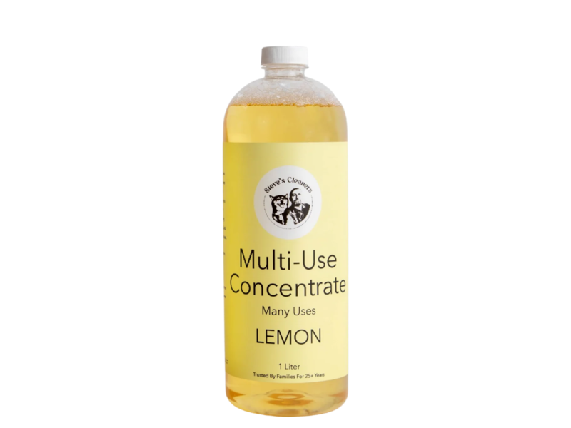 Steve's Cleaners Multi-Use Concentrate, Lemon, 1 L