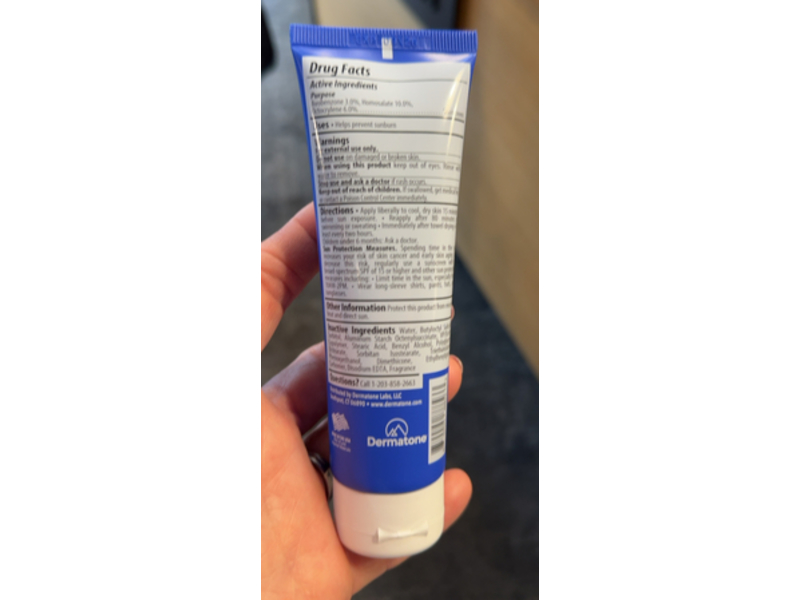 Dermatone Sport Sunscreen Lotion, SPF 50, 3 fl oz/89 mL