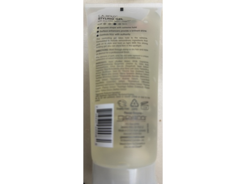 Giovanni La Hold Styling Gel, Strong Hold, 6.8 fl oz/20 mL