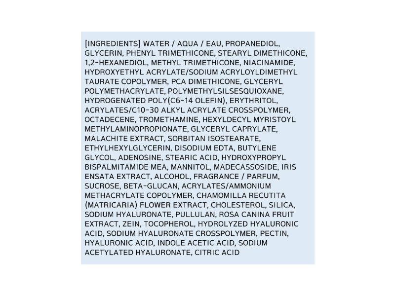 Mamonde Soothing Cream, Blue Chamomile, 2.02 fl oz/60 mL