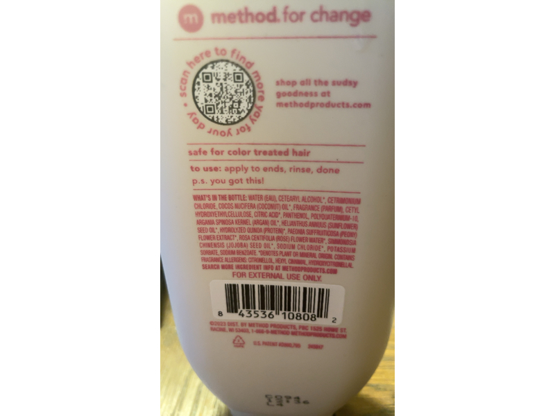 Method Volumizing Conditioner, Pure Peace, 13.5 fl oz/399 mL