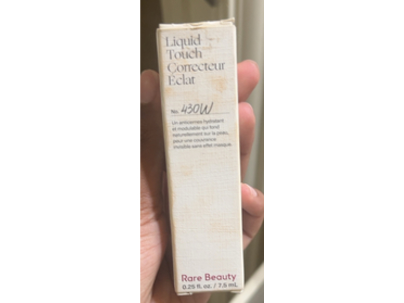 Rare Beauty Liquid Touch Brightening Concealer, 430W, 0.25 fl oz/7.5 mL