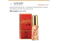 Ella International Lip Chic Transparent Sealer, 0.25 oz/7 mL - thumbnail 2