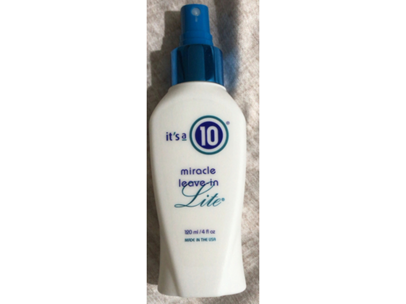 It's a 10 Miracle Leave-In Lite , 4 fl oz/120 mL, Pack Of 2
